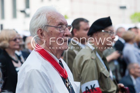  30.07.2014 WARSZAWA MUZEUM POWSTANIA WARSZAWSKIEGO<br />70 ROCZNICA POWSTANIA WARSZAWSKIEGO<br />N/Z KOMBATANT<br /> 
