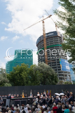  30.07.2014 WARSZAWA MUZEUM POWSTANIA WARSZAWSKIEGO<br />70 ROCZNICA POWSTANIA WARSZAWSKIEGO<br />N/Z PREZYDENT RP BRONISLAW KOMOROWSKI<br /> 
