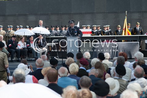  30.07.2014 WARSZAWA MUZEUM POWSTANIA WARSZAWSKIEGO<br />70 ROCZNICA POWSTANIA WARSZAWSKIEGO<br />N/Z GENERAL ZBIGNIEW SCIBOR - RYLSKI<br /> 