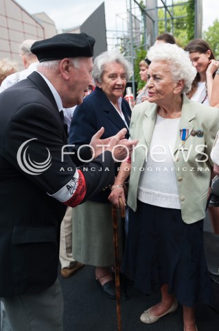  30.07.2014 WARSZAWA MUZEUM POWSTANIA WARSZAWSKIEGO<br />70 ROCZNICA POWSTANIA WARSZAWSKIEGO<br />N/Z KOMBATANT<br /> 