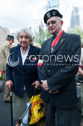  30.07.2014 WARSZAWA MUZEUM POWSTANIA WARSZAWSKIEGO<br />70 ROCZNICA POWSTANIA WARSZAWSKIEGO<br />N/Z KOMBATANT KOMBATANCI<br /> 