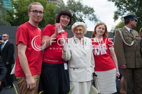  30.07.2014 WARSZAWA MUZEUM POWSTANIA WARSZAWSKIEGO<br />70 ROCZNICA POWSTANIA WARSZAWSKIEGO<br />N/Z KOMBATANT<br /> 