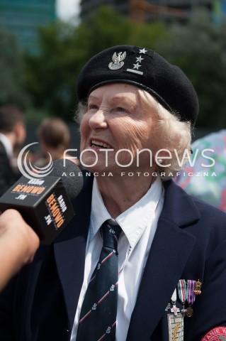  30.07.2014 WARSZAWA MUZEUM POWSTANIA WARSZAWSKIEGO<br />70 ROCZNICA POWSTANIA WARSZAWSKIEGO<br />N/Z KOMBATANT<br /> 
