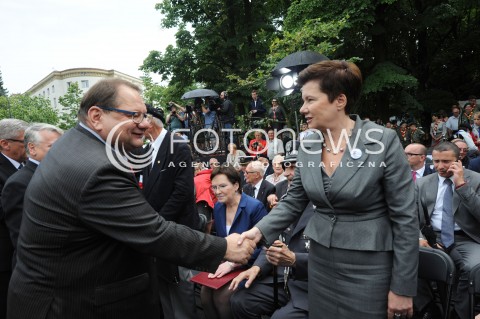  01.08.2014 WARSZAWA<br />UROCZYSTOSCI POWSTANCZE W WARSZAWIE<br />N/Z PREZYDENT MIASTA STOLECZNEGO WARSZAWY HANNA GRONKIEWICZ WALTZ RYSZARD KALISZ<br /> 