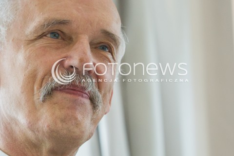  01.08.2014 RZESZOW<br />WIZYTA PREZESA KONGRESU NOWEJ PRAWICY JANUSZA KORWINA MIKKE W RZESZOWIE<br />N/Z JANUSZ KORWIN MIKKE<br /> 