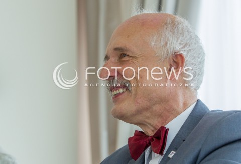  01.08.2014 RZESZOW<br />WIZYTA PREZESA KONGRESU NOWEJ PRAWICY JANUSZA KORWINA MIKKE W RZESZOWIE<br />N/Z JANUSZ KORWIN MIKKE<br /> 