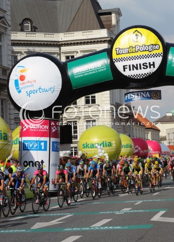  04.08.2014 WARSZAWA<br />71 TOUR DE POLOGNE 2014<br />N/Z KOLARZE<br /> 