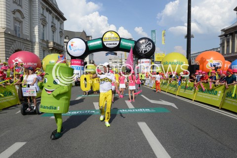 04.08.2014 WARSZAWA<br />71 TOUR DE POLOGNE 2014 W WARSZAWIE<br />N/Z MASKOTKI IMPREZY ORGANIZATORZY OPRAWA ORGANIZACJA BACKSTAGE<br /> 