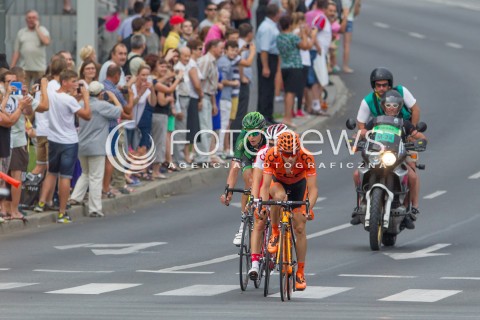  05.08.2014 RZESZOW<br />71 TOUR DE POLOGNE - ETAP III META W RZESZOWIE<br />N/Z MATEUSZ TACIAK PAWEL FRANCZAK BJORN THURAU<br /> 