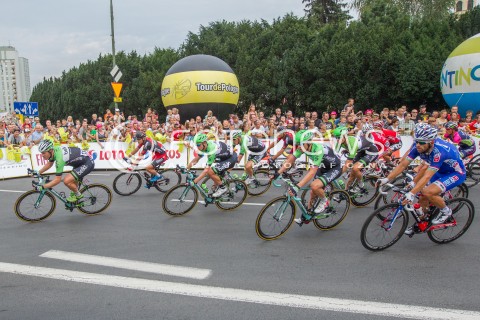  05.08.2014 RZESZOW<br />71 TOUR DE POLOGNE - ETAP III META W RZESZOWIE<br />N/Z PELETON<br /> 
