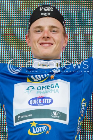  05.08.2014 RZESZOW<br />71 TOUR DE POLOGNE - ETAP III META W RZESZOWIE<br />N/Z PETR VAKOC - LIDER SYLWETKA<br /> 