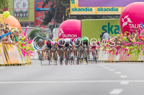  05.08.2014 RZESZOW<br />71 TOUR DE POLOGNE - ETAP III META W RZESZOWIE<br />N/Z THEO BOS , LUKA MEZGEC , MICHAEL MATTHEWS<br /> 