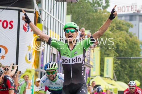  05.08.2014 RZESZOW<br />71 TOUR DE POLOGNE - ETAP III META W RZESZOWIE<br />N/Z THEO BOS RADOSC WYGRANA ZWYCIESTWO<br /> 