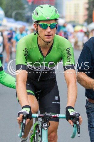  05.08.2014 RZESZOW<br />71 TOUR DE POLOGNE - ETAP III META W RZESZOWIE<br />N/Z THEO BOS SYLWETKA GLOWKA PORTRET<br /> 