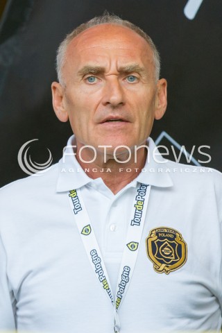  05.08.2014 RZESZOW<br />71 TOUR DE POLOGNE - ETAP III META W RZESZOWIE<br />N/Z CZESLAW LANG GLOWKA PORTRET SYLWETKA<br /> 