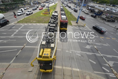  06.08.2014 WARSZAWA<br />REMONT W WARSZAWIE<br />N/Z TRAMWAJ<br /> 