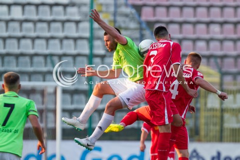  09.08.2014 LODZ PILKA NOZNA POLSKA PIERWSZA LIGA SEZON 2014/2015 FOOTBALL POLISH  WIDZEW LODZ - DOLCAN ZABKI N/Z GRZEGORZ PIESIO  