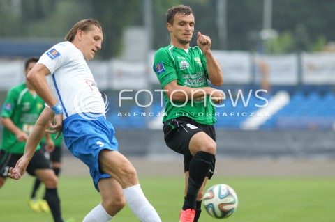  13.08.2014 RZESZOW PILKA NOZNA<br />PUCHAR POLSKI - I RUNDA<br />MECZ STAL RZESZOW - GORNIK LECZNA<br />N/Z BARTLOMIEJ NIEDZIELA DOMINIK BEDNARCZYK<br /> 