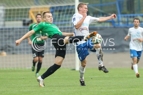  13.08.2014 RZESZOW PILKA NOZNA<br />PUCHAR POLSKI - I RUNDA<br />MECZ STAL RZESZOW - GORNIK LECZNA<br />N/Z NIKOLAJS KOZACUKS MICHAL LISANCZUK<br /> 
