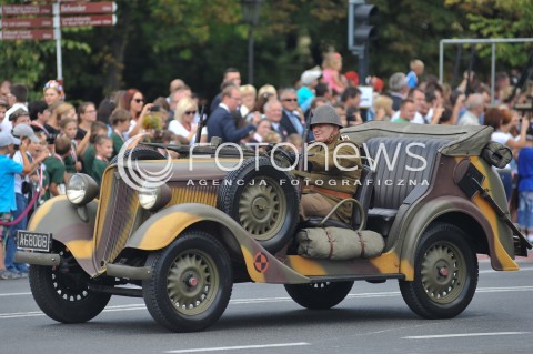  15.08.2014 WARSZAWA<br />OBCHODY SWIETA WOJSKA POLSKIEGO W WARSZAWIE<br />UROCZYSTOSCI PANSTWOWE<br />N/Z POJAZD WOJSKOWY<br /> 