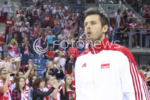 16.08.2014 KRAKOW ARENA<br />XII MEMORIAL HUBERTA JERZEGO WAGNERA<br />MECZ POLSKA - BULGARIA<br />N/Z MICHAL WINIARSKI <br /> 