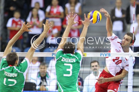  16.08.2014 KRAKOW ARENA<br />XII MEMORIAL HUBERTA JERZEGO WAGNERA<br />MECZ POLSKA - BULGARIA<br />N/Z MATEUSZ MIKA <br /> 