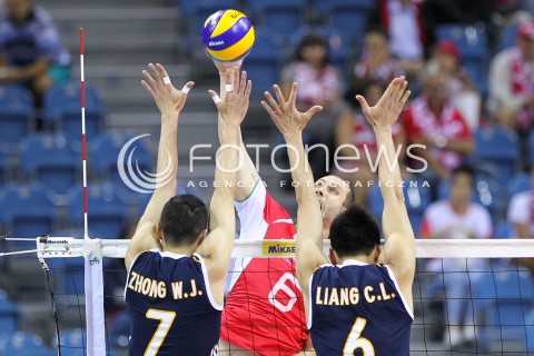  18.08.2014 KRAKOW ARENA<br />XII MEMORIAL HUBERTA JERZEGO WAGNERA<br />MECZ CHINY - BULGARIA<br />N/Z DANAIL MILUSHEV <br /> 