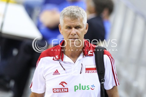  18.08.2014 KRAKOW ARENA<br />XII MEMORIAL HUBERTA JERZEGO WAGNERA<br />MECZ POLSKA - ROSJA<br />N/Z ANDRZEJ WOLKOWYCKI<br /> 