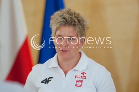  18.08.2014 WARSZAWA<br />SPOTKANIE PREMIERA Z LEKKOATLETAMI<br />N/Z ANITA WLODARCZYK <br /> 