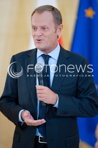  18.08.2014 WARSZAWA<br />SPOTKANIE PREMIERA Z LEKKOATLETAMI<br />N/Z PREMIER RP DONALD TUSK<br /> 