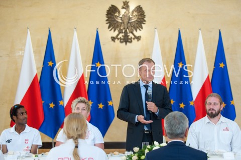 Spotkanie Premiera RP z lekkoatletami w Warszawie