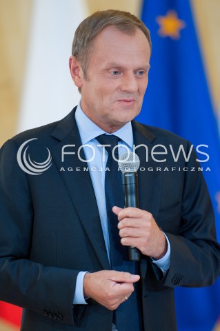  18.08.2014 WARSZAWA<br />SPOTKANIE PREMIERA Z LEKKOATLETAMI<br />N/Z PREMIER RP DONALD TUSK<br /> 