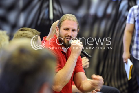  22.08.2014 WARSZAWA STADION NARODOWY<br />KONFERENCJA PRASOWA PRZED MEMORIALEM KAMILI SKOLIMOWSKIEJ<br />N/Z TOMASZ MAJEWSKI<br /> 