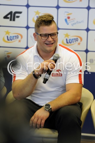  22.08.2014 WARSZAWA STADION NARODOWY<br />KONFERENCJA PRASOWA PRZED MEMORIALEM KAMILI SKOLIMOWSKIEJ<br />N/Z PAWEL FAJDEK<br /> 