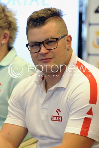  22.08.2014 WARSZAWA STADION NARODOWY<br />KONFERENCJA PRASOWA PRZED MEMORIALEM KAMILI SKOLIMOWSKIEJ<br />N/Z PAWEL FAJDEK<br /> 