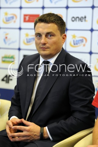 22.08.2014 WARSZAWA STADION NARODOWY<br />KONFERENCJA PRASOWA PRZED MEMORIALEM KAMILI SKOLIMOWSKIEJ<br />N/Z TOMASZ POLGRABSKI - PREZES ZARZADU SPOLKI ZARZADZAJACEJ STADIONEM NARODOWYM<br /> 