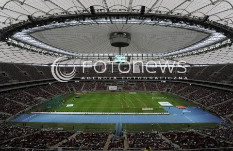  23.08.2014 WARSZAWA STADION NARODOWY <br />5 MEMORIAL KAMILI SKOLIMOWSKIEJ <br />N/Z STADION NARODOWY WIDOK VIEW PANORAMA<br /> 