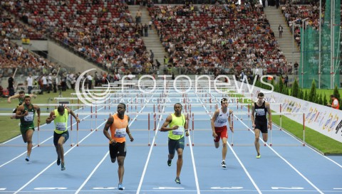  23.08.2014 WARSZAWA STADION NARODOWY <br />5 MEMORIAL KAMILI SKOLIMOWSKIEJ <br />N/Z BIEG PRZEZ PLOTKI MEZCZYZN - DAYRON ROBLES<br /> 