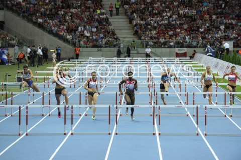  23.08.2014 WARSZAWA STADION NARODOWY <br />5 MEMORIAL KAMILI SKOLIMOWSKIEJ <br />N/Z BIEG PRZEZ PLOTKI KOBIET - ALINA TALAI , NIA ALI<br /> 