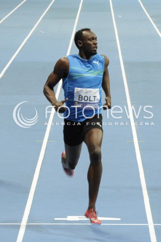  23.08.2014 WARSZAWA STADION NARODOWY <br />5 MEMORIAL KAMILI SKOLIMOWSKIEJ <br />N/Z BIEG NA 100 M MEZCZYZN - FINAL - USAIN BOLT<br /> 