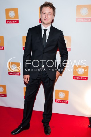  28.08.2014 WARSZAWA <br />JESIENNA RAMOWKA POLSATU - WIECZOR Z GWIAZDAMI W RESTAURACJI ENDORFINA <br />N/Z GRZEGORZ LAPANOWSKI<br /> 