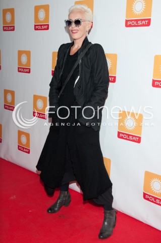  28.08.2014 WARSZAWA <br />JESIENNA RAMOWKA POLSATU - WIECZOR Z GWIAZDAMI W RESTAURACJI ENDORFINA <br />N/Z OLGA SIPOWICZ KORA<br /> 