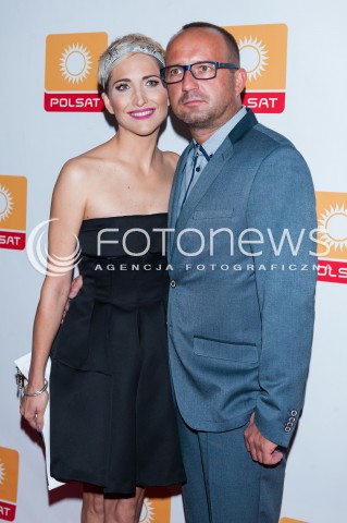  28.08.2014 WARSZAWA <br />JESIENNA RAMOWKA POLSATU - WIECZOR Z GWIAZDAMI W RESTAURACJI ENDORFINA <br />N/Z MAGDALENA STECZKOWSKA PARTNER MAZ<br /> 