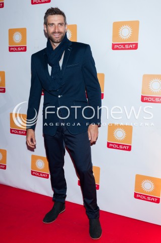  28.08.2014 WARSZAWA <br />JESIENNA RAMOWKA POLSATU - WIECZOR Z GWIAZDAMI W RESTAURACJI ENDORFINA <br />N/Z MACIEJ DOWBOR<br /> 