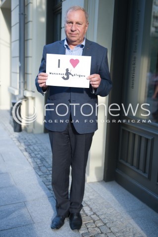  24.08.2014 WARSZAWA<br />XI FESTIWAL KULTURY ZYDOWSKIEJ WARSZAWA SINGERA<br />N/Z JERZY STUHR <br /> 