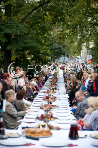  24.08.2014 WARSZAWA<br />XI FESTIWAL KULTURY ZYDOWSKIEJ WARSZAWA SINGERA<br />SZABAT SHALOM SWIATECZNY WIECZOR<br />N/Z UCZESTNICY<br /> 