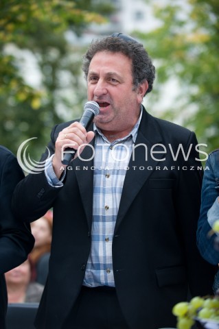  24.08.2014 WARSZAWA<br />XI FESTIWAL KULTURY ZYDOWSKIEJ WARSZAWA SINGERA<br />SZABAT SHALOM SWIATECZNY WIECZOR<br />N/Z HENRYK RAJFER<br /> 