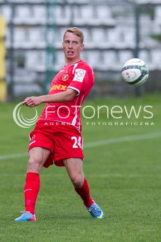  31.08.2014 LODZ PILKA NOZNA POLSKA PIERWSZA LIGA SEZON 2014/2015 FOOTBALL POLISH  WIDZEW LODZ - STOMIL OLSZTYN N/Z MATEUSZ JANIEC  