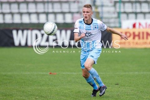  31.08.2014 LODZ PILKA NOZNA POLSKA PIERWSZA LIGA SEZON 2014/2015 FOOTBALL POLISH  WIDZEW LODZ - STOMIL OLSZTYN N/Z SYLWETKA DAWID SZYMONOWICZ  
