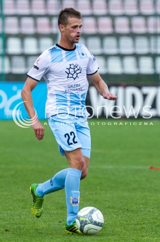  31.08.2014 LODZ PILKA NOZNA POLSKA PIERWSZA LIGA SEZON 2014/2015 FOOTBALL POLISH  WIDZEW LODZ - STOMIL OLSZTYN N/Z SYLWETKA ROMAN MACHULENKO  